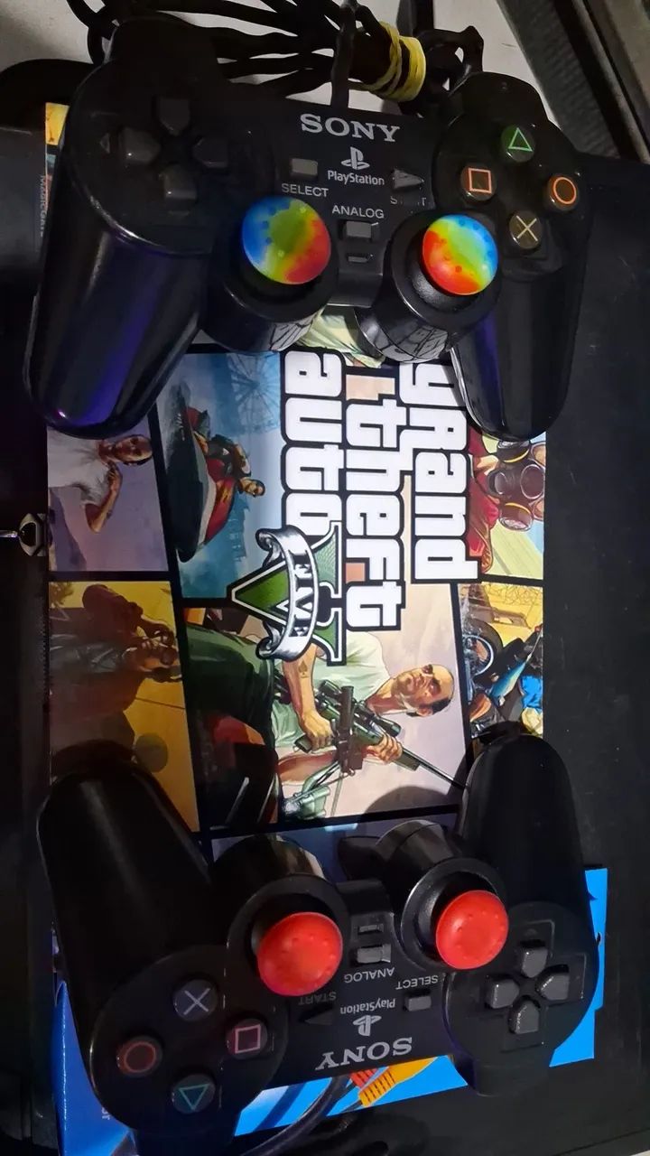 Playstation 2 completo com garantia 