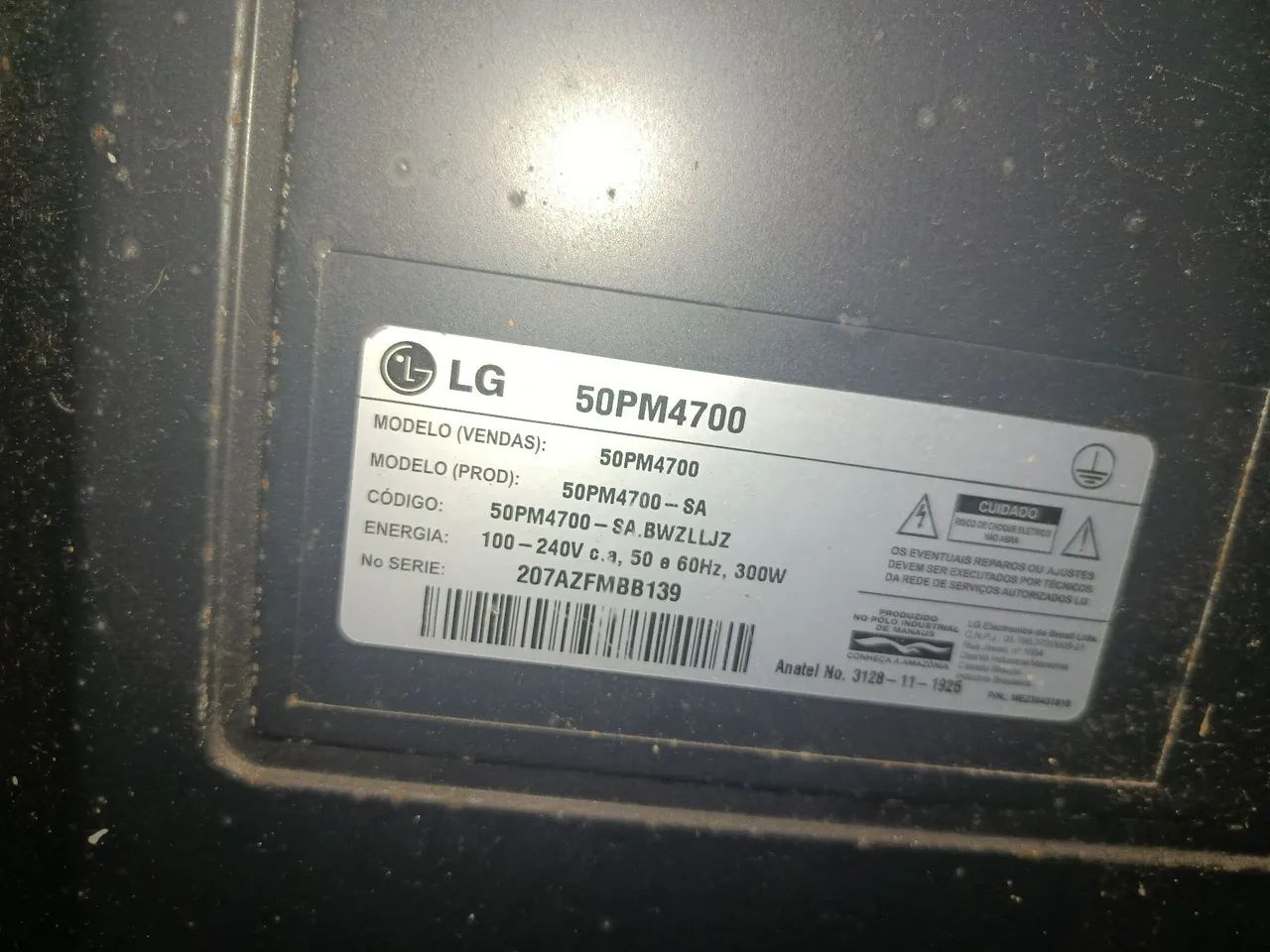 Tv LG plasma 50 polegadas  - Foto 2