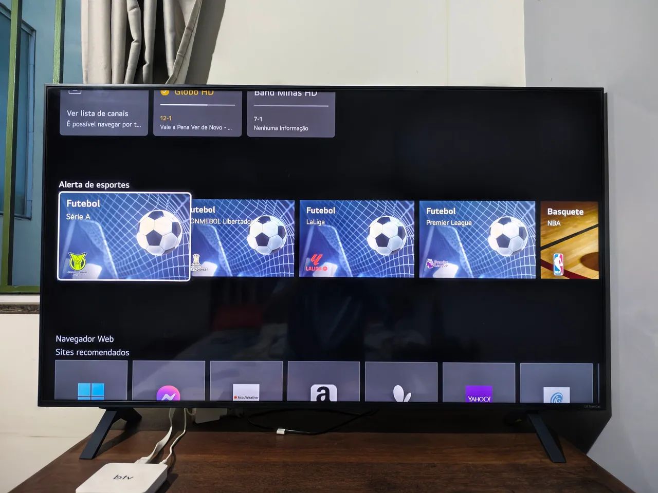 Smart TV LG NanoCell 50'' 4K Inteligência Artificial AI ThinQ Smart Magic Google Alexa - Foto 3