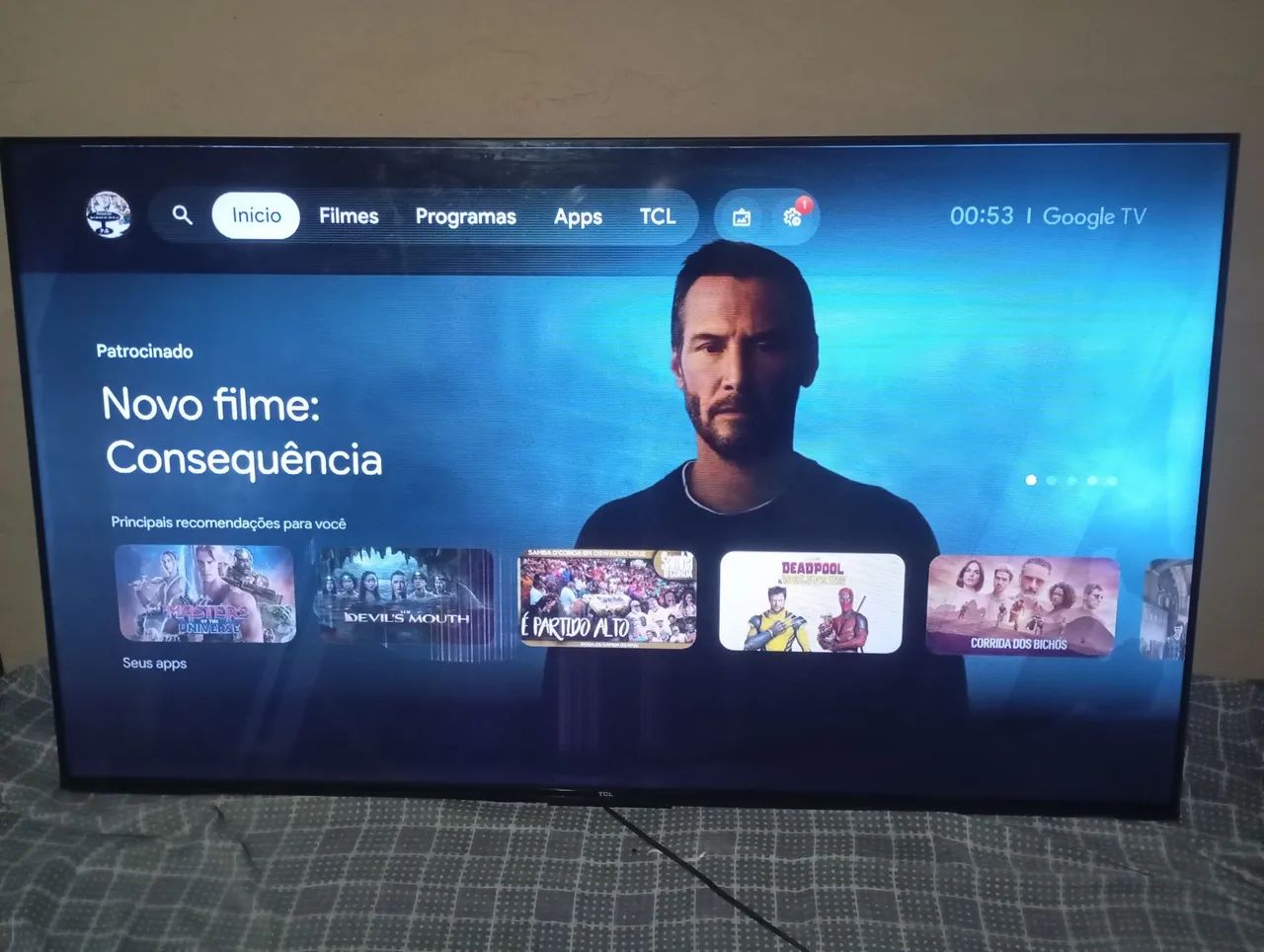 Tv smart TCL 55 polegadas  - Foto 2