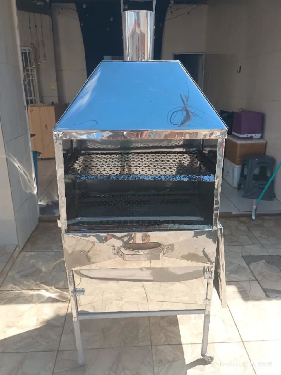 Churrasqueira de inox  nova contato * - Foto 5