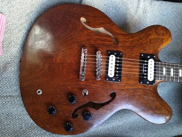 Guitarra Luthier 335 com Case - (não gibson epiphone les paul 355) - Foto 5