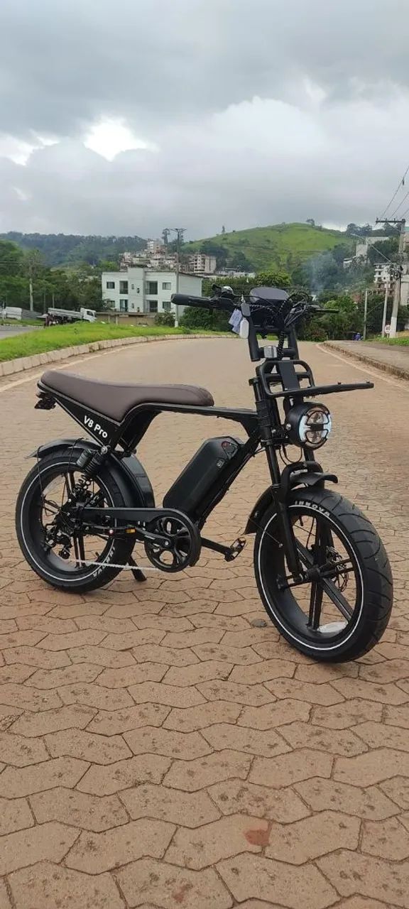 BIKE ELÉTRICA V8 PRO 2026 ZERADA COM NOTA FISCAL E GARANTIA  - Foto 2
