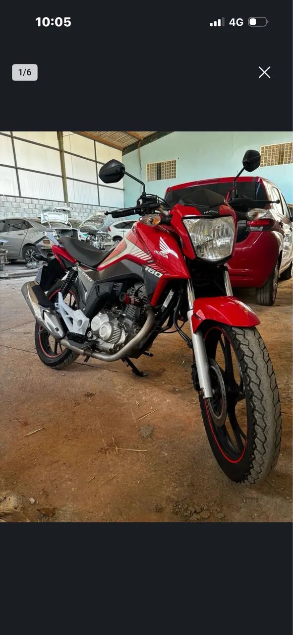 Moto bem conservada, usada apenas para ir e voltar do trabalho  - Foto 2