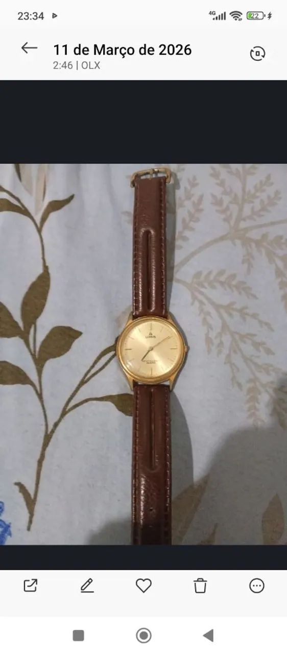 Relógio Lorus vintage NÃO ESTÁ FUNCIONANDO  - Foto 3