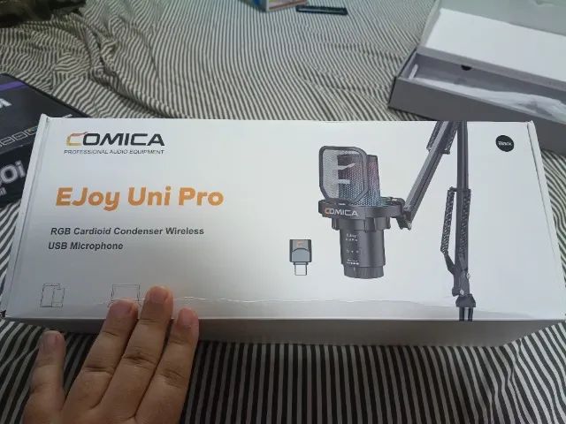 Microfone Gamer Comica EJoy Uni Pro