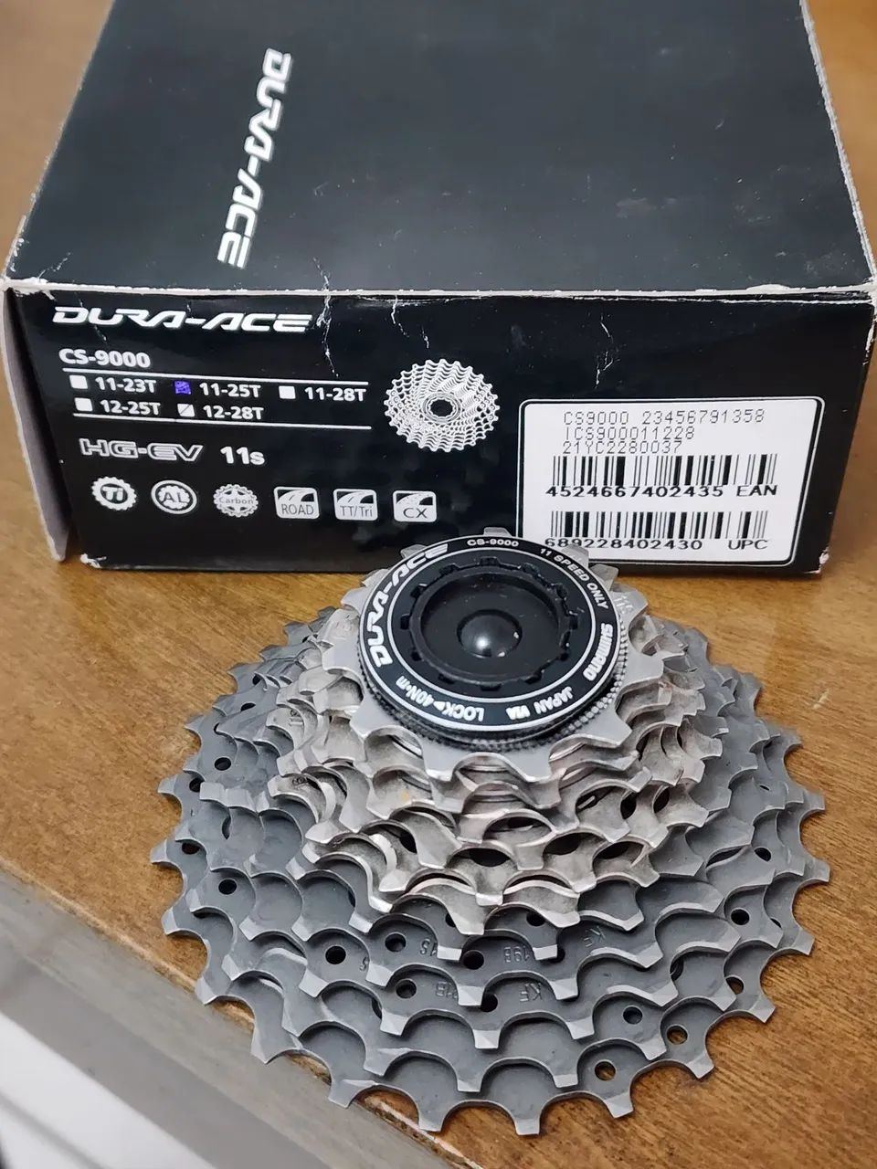 Cassete 11v Shimano Dura Ace CS-9000 11-25