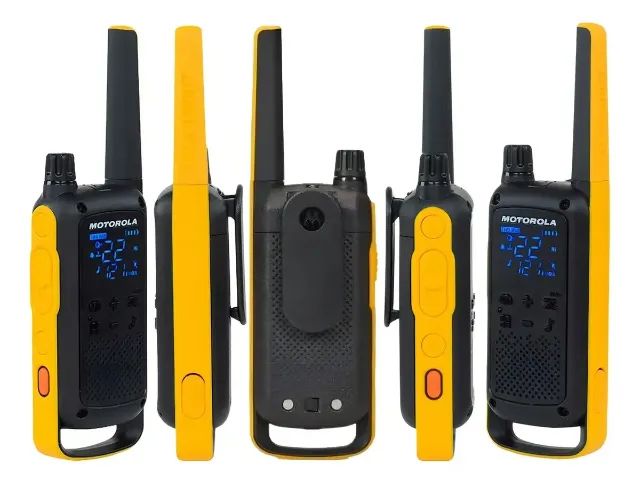 1 Rádio Comunicador Walk Talk Motorola Talkabout T470br 35km/2km montranha/cidade (usado) - Foto 6
