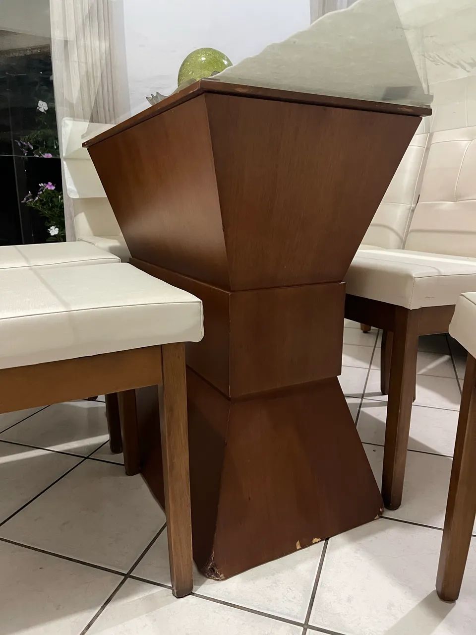 Mesa 6 cadeiras clássica  - Foto 4