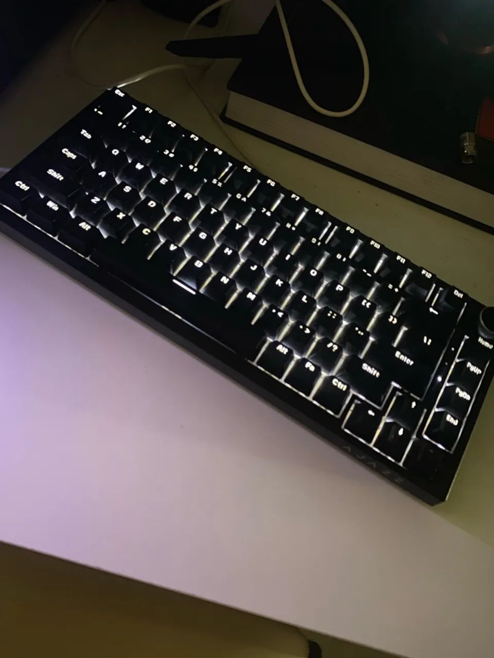 Teclado mecânico ajazz ak820 75%