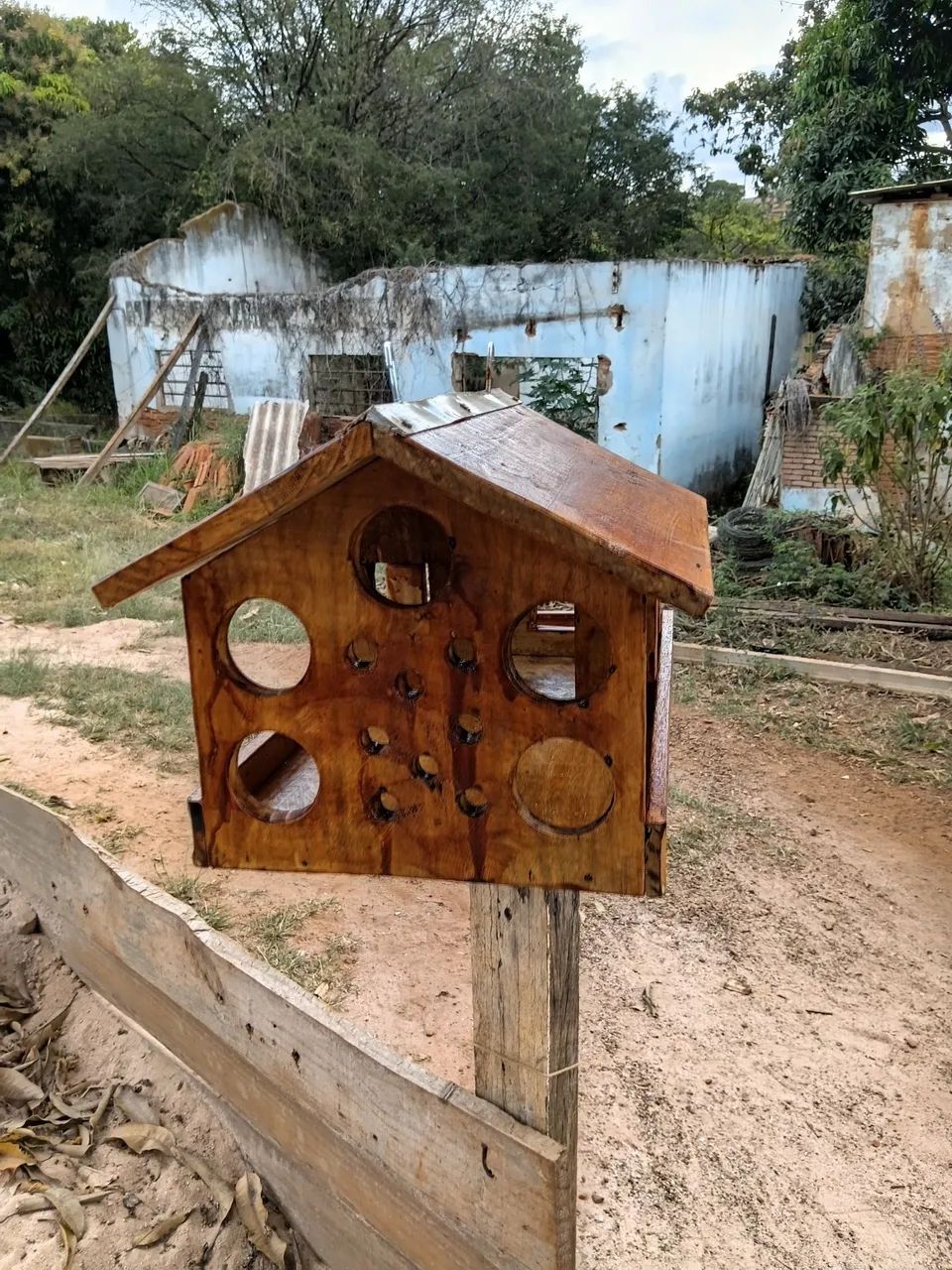 Comedouro e casinha de passarinho - Foto 5