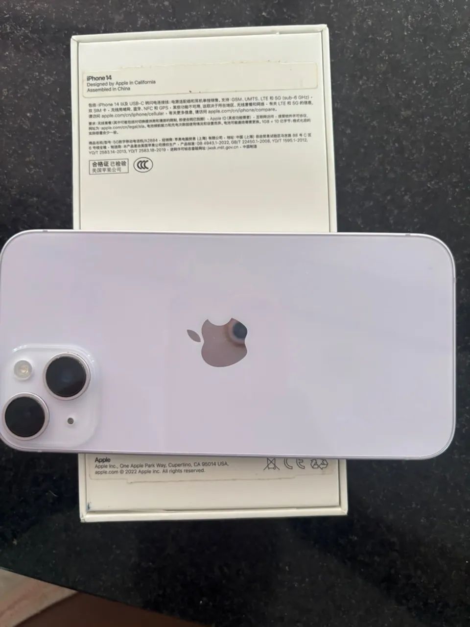 iPhone 14 128gb lavanda  - Foto 2
