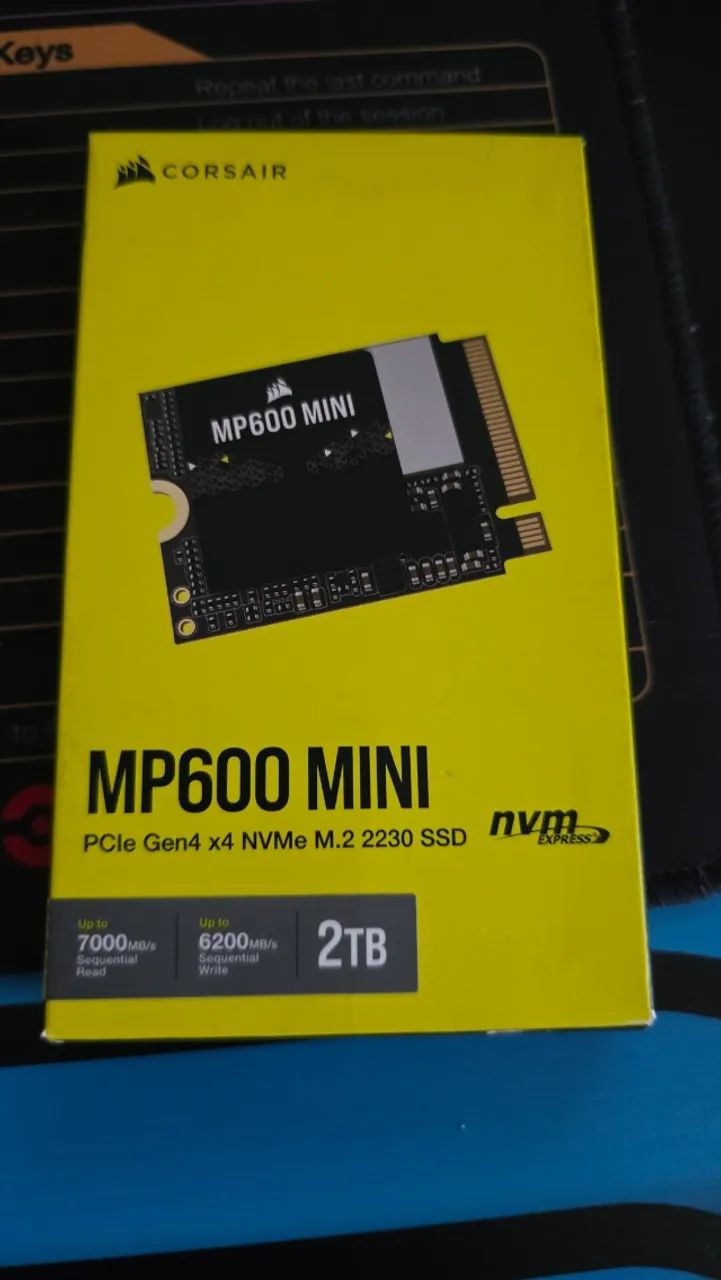 SSD PCIe Corsair MP600 Mini 2TB, M.2 NVMe - Armazenamento - Coroa