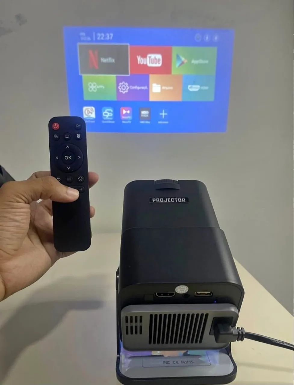 Projetores Smart Hy320 Mini 