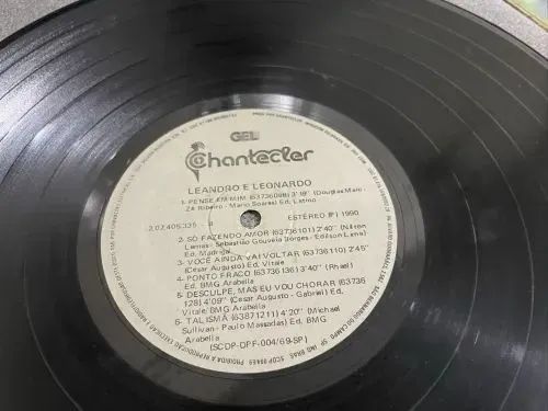 Disco de Vinil Leandro e Leonardo 1990 - Foto 3