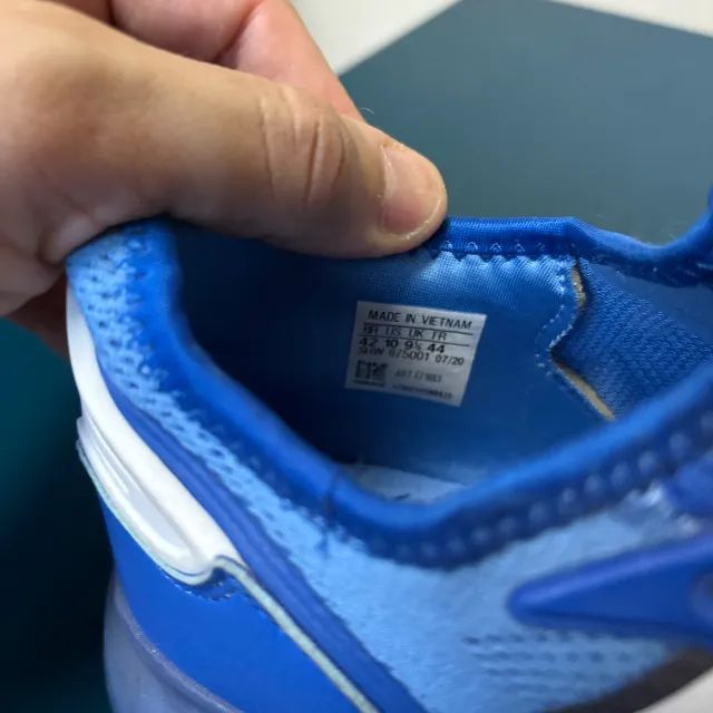adidas zx 2k boost ninja time in blue. tamanho 42 (us 10