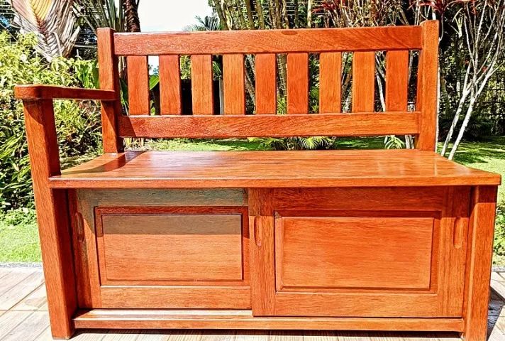 Bancos Premium em Angelim com Armários Integrados | Elegância e Funcionalidade. - Foto 4