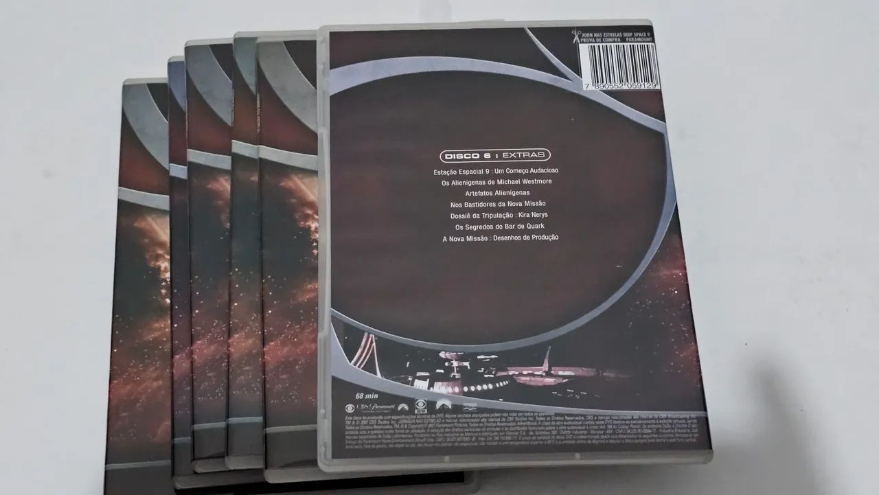 Dvd Star Trek Deep Space Nine Jornada nas Estrelas  - Foto 4