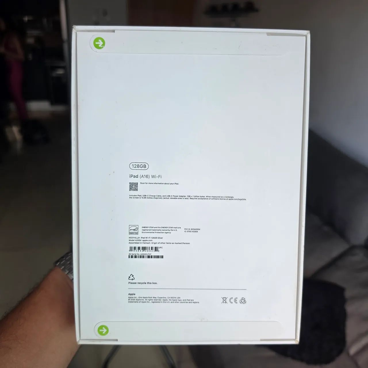 Ipad 11 128GB - Prata - Novo - Foto 2