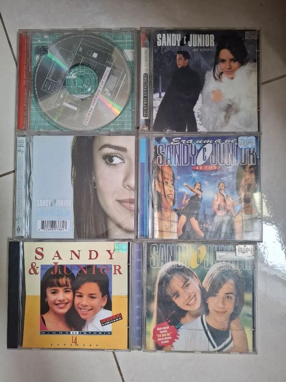 CDs Sandy & Júnior Originais - Colecionador