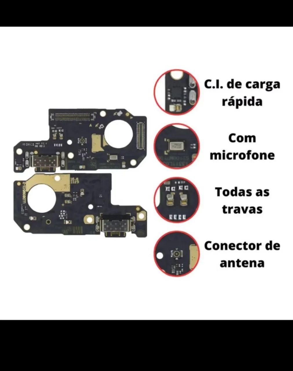 Plaquinha de carga xiaomi note 12.  4G  - Foto 2