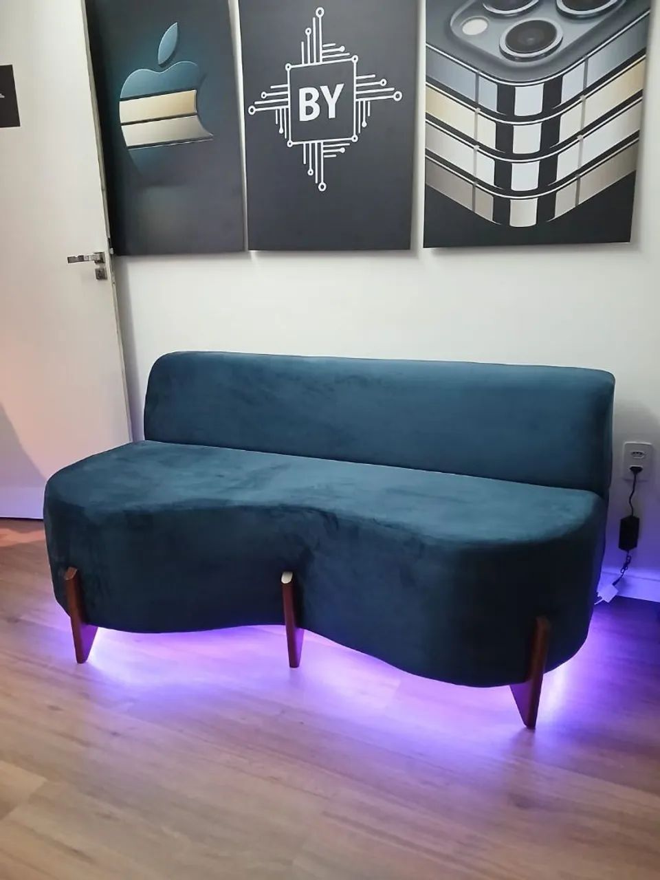Sofa orgânico com Led  - Foto 2
