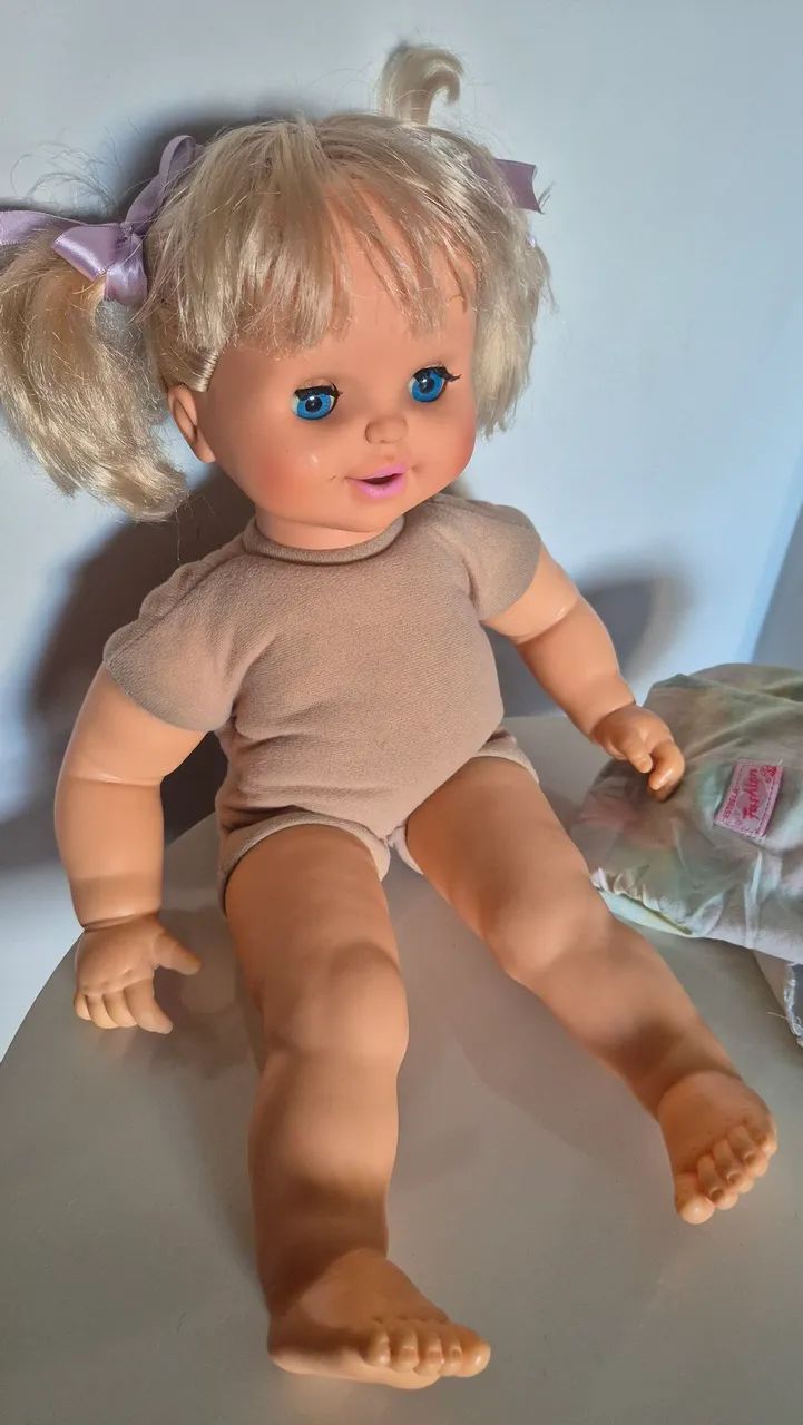 Boneca antiga Fala Nenê.(não funciona) - Foto 3