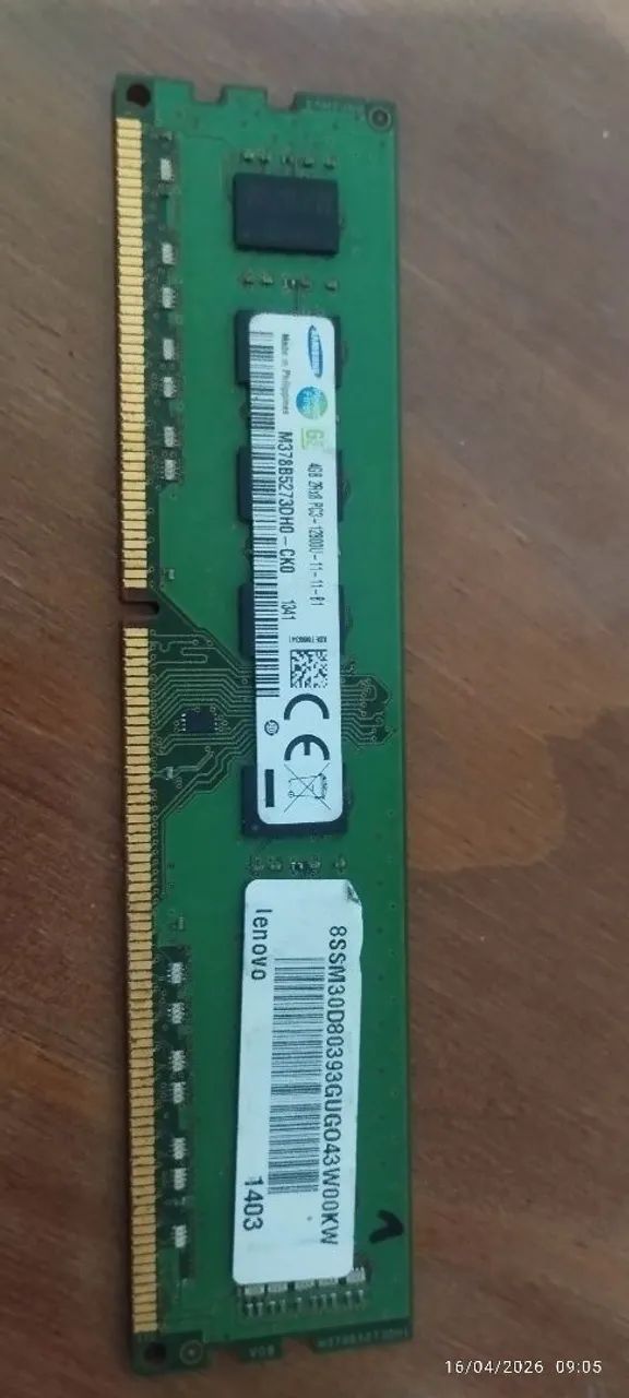 Memória ram DDR3 