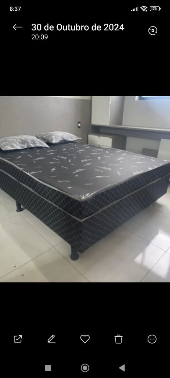 Cama casal box nova direto de fabrica  - Foto 3