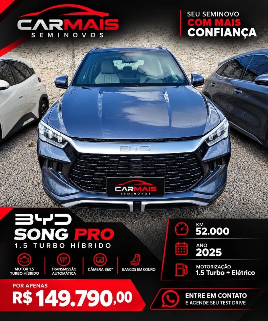 BYD Song Pro Song Pro GS 1.5 16V Aut. (Hibrido) 2025