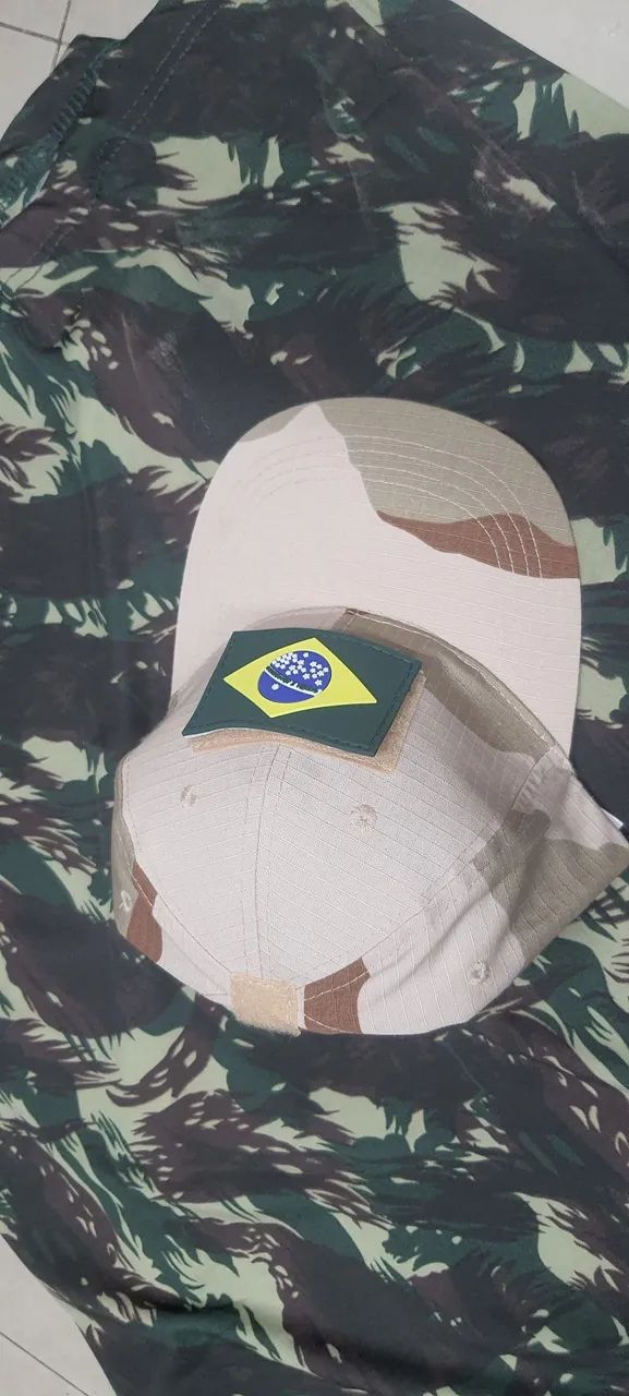 Bone tatico camuflagem militar  - Foto 3