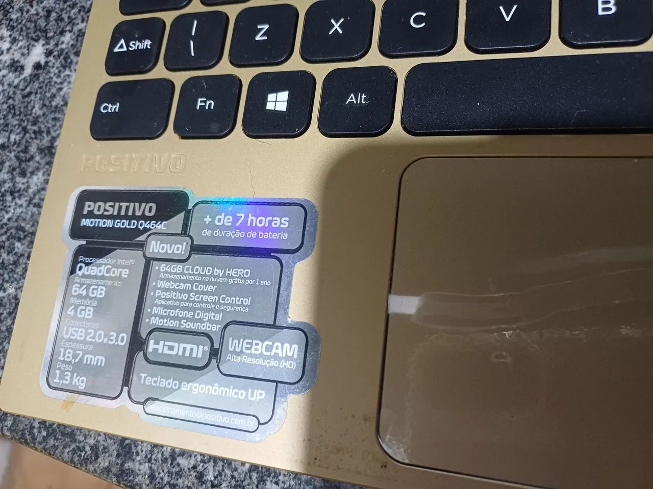 Notebook positivo 