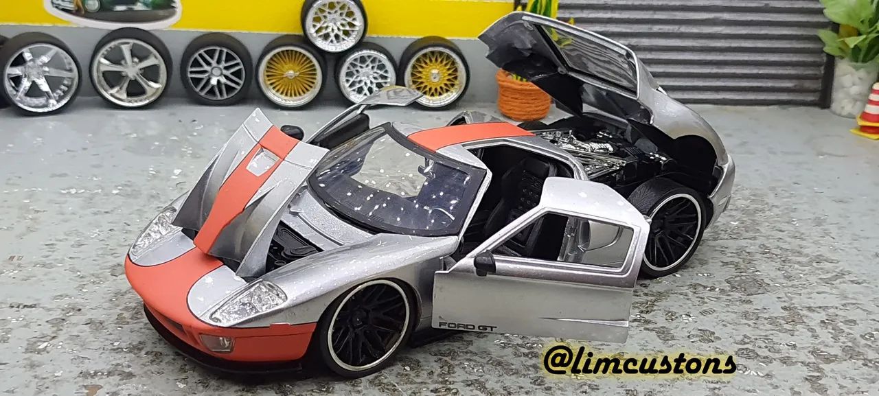 Jada toys - Ford GT 2003 - Miniatura 1:24 - Foto 3