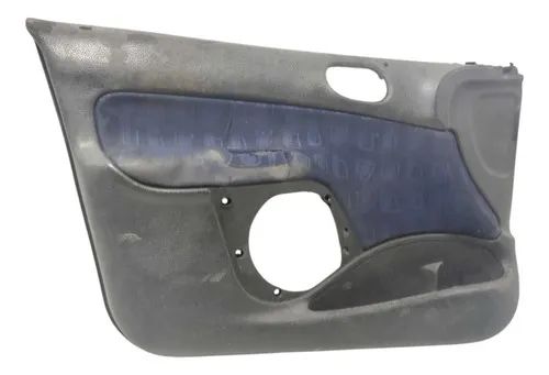 Forro Porta Dianteira Esquerda Peugeot 206 2003 Com Detalhes Preto
