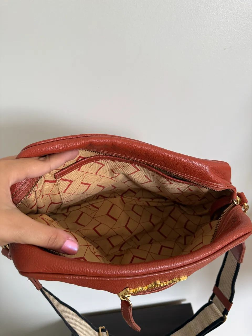 Bolsa Luiza Barcelos marrom - Foto 3