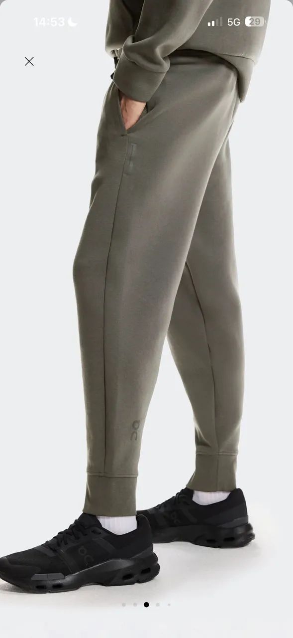 Calça on running focus tech sweatpants shadow - Foto 2