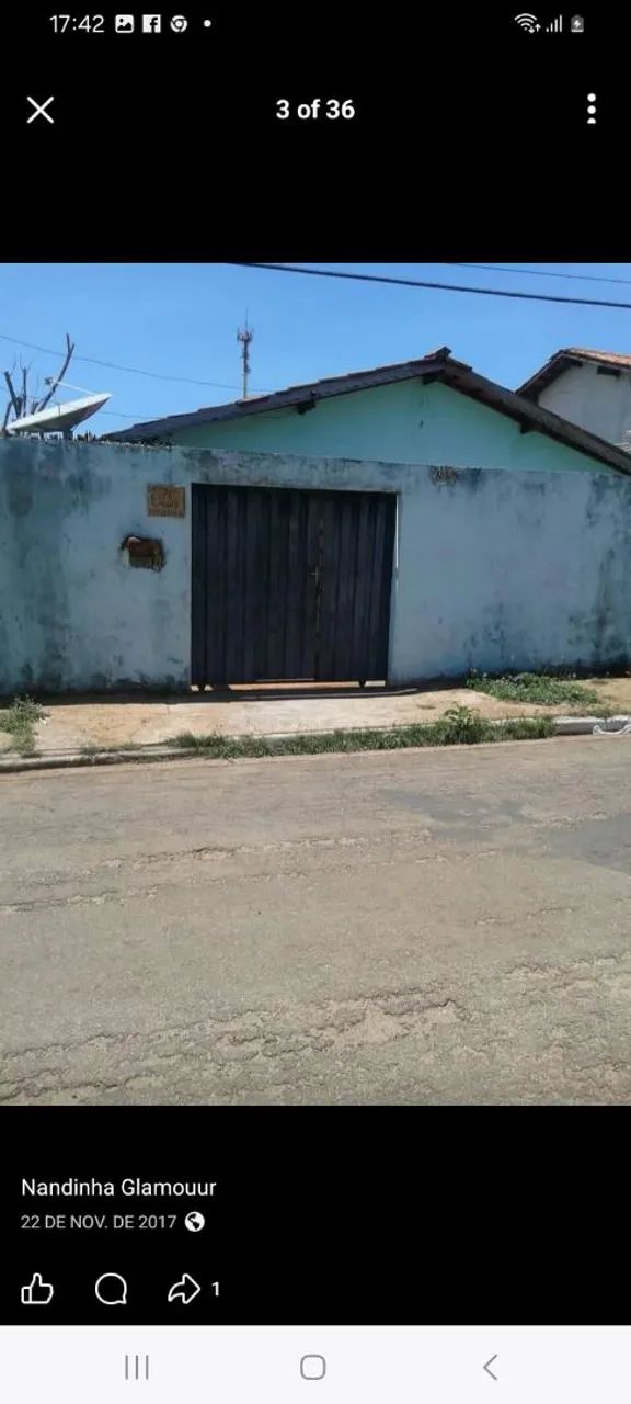 Vendo casa em cuiaba toda documentada no bairro planalto..