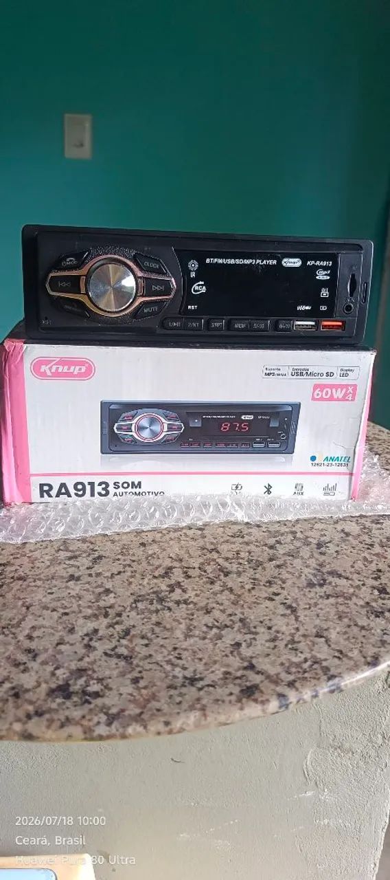 Rádio automotivo USB bluetooth 
