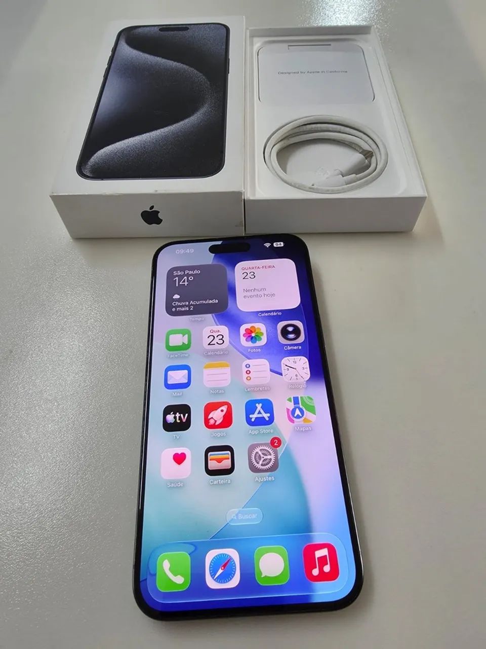 iPhone 15 Pro Max - impecável  - Foto 4