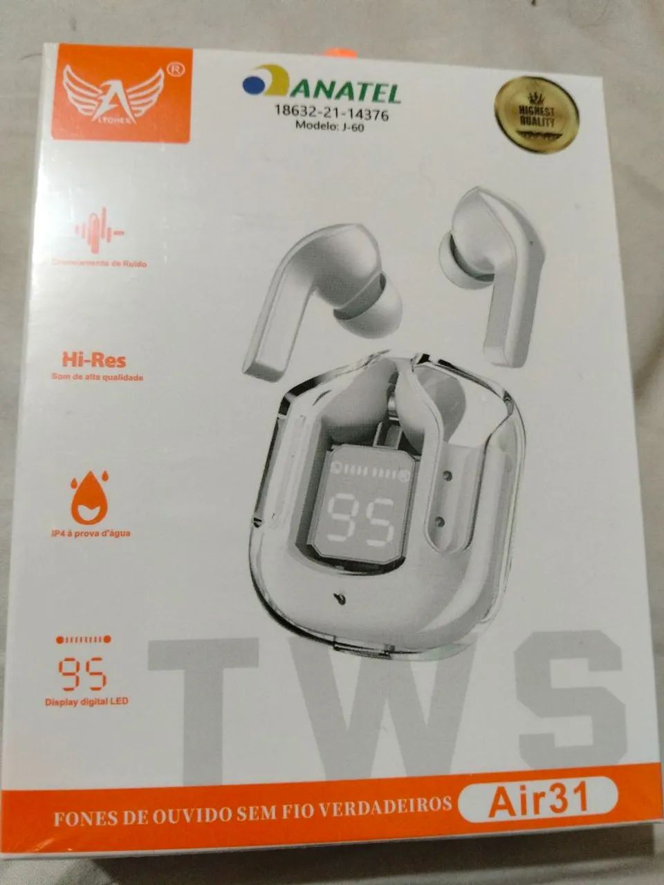 Fone bluetooth 