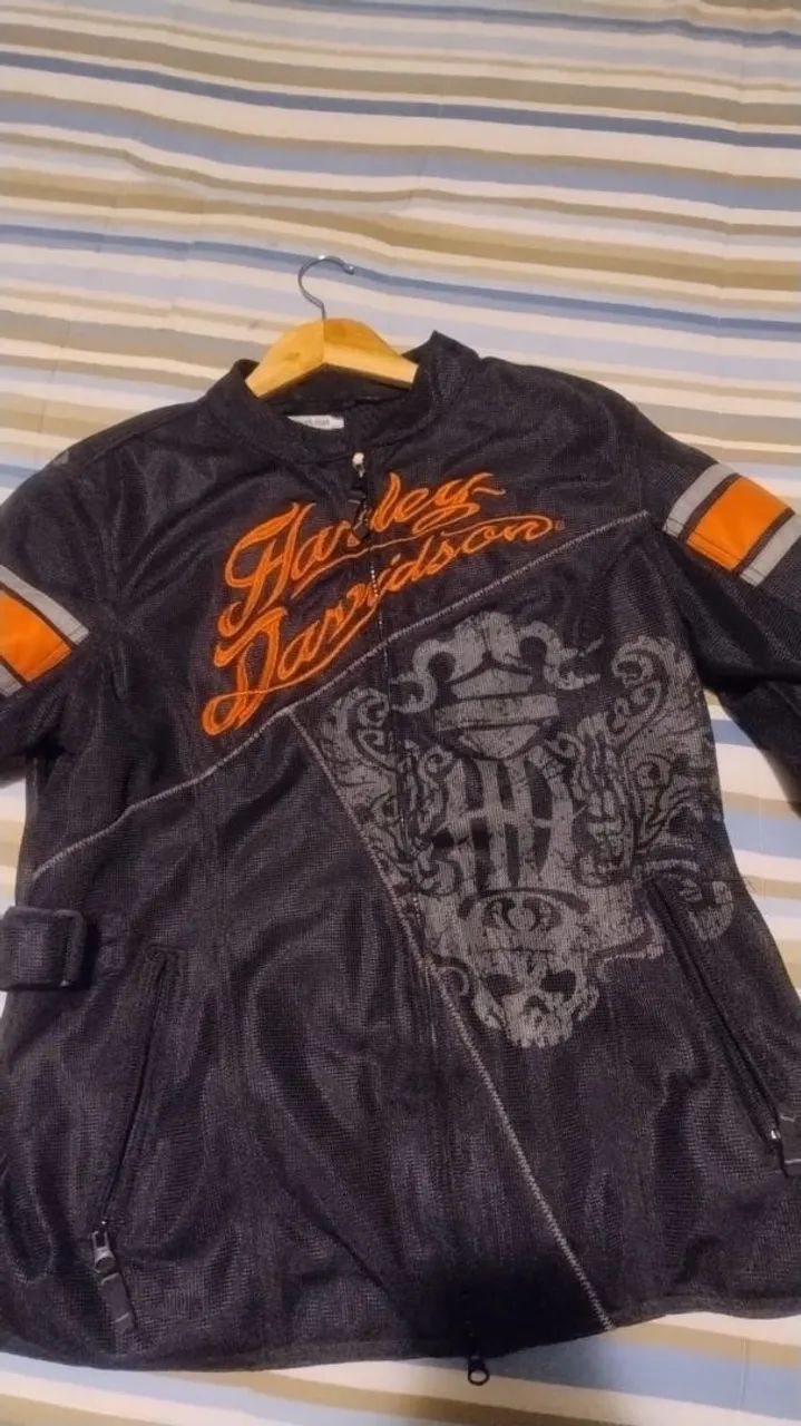 Jaqueta feminina Harley Davidson verão  - Foto 2