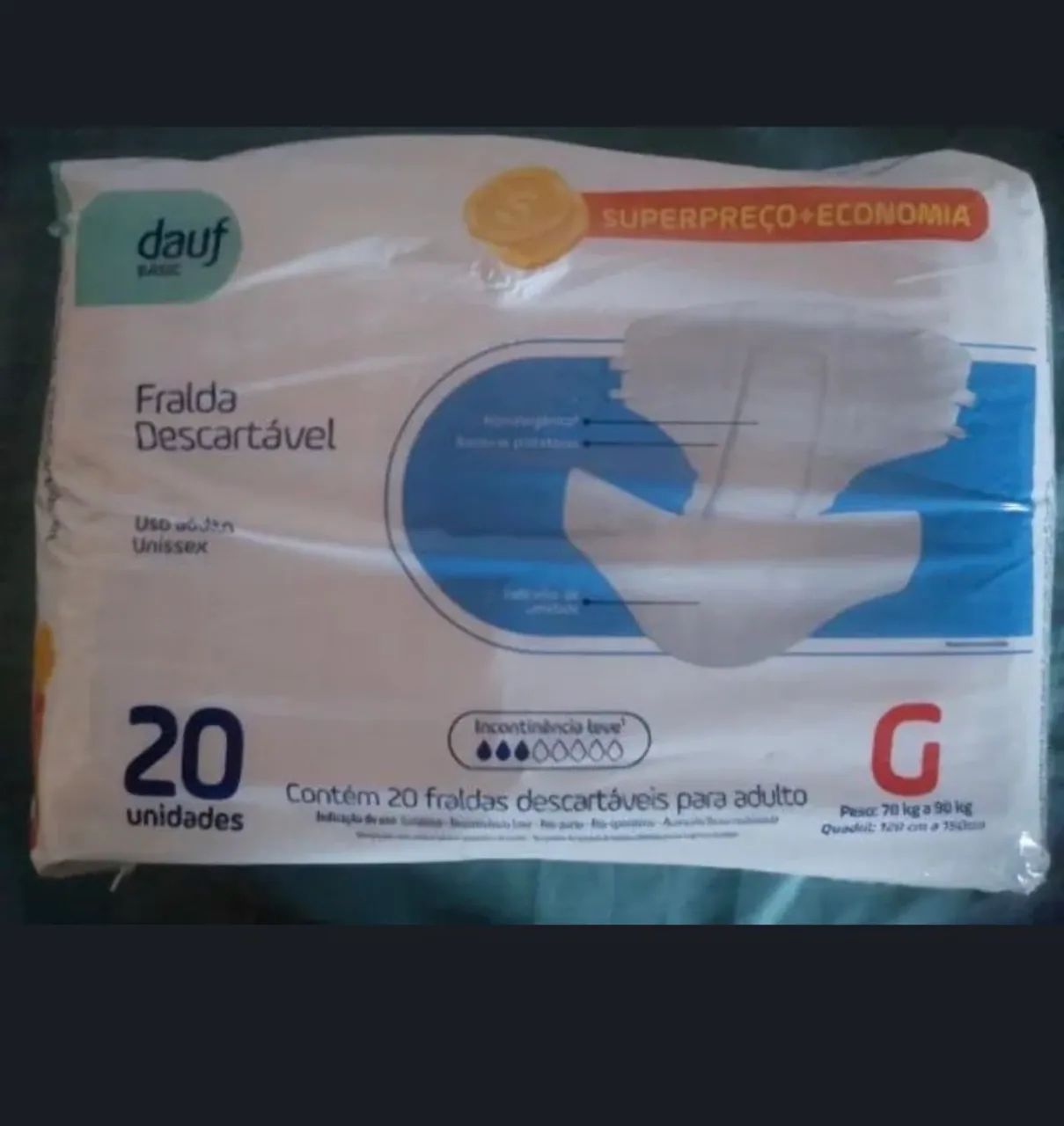 Fraldas geriátricas novas  20 reais  - Foto 2