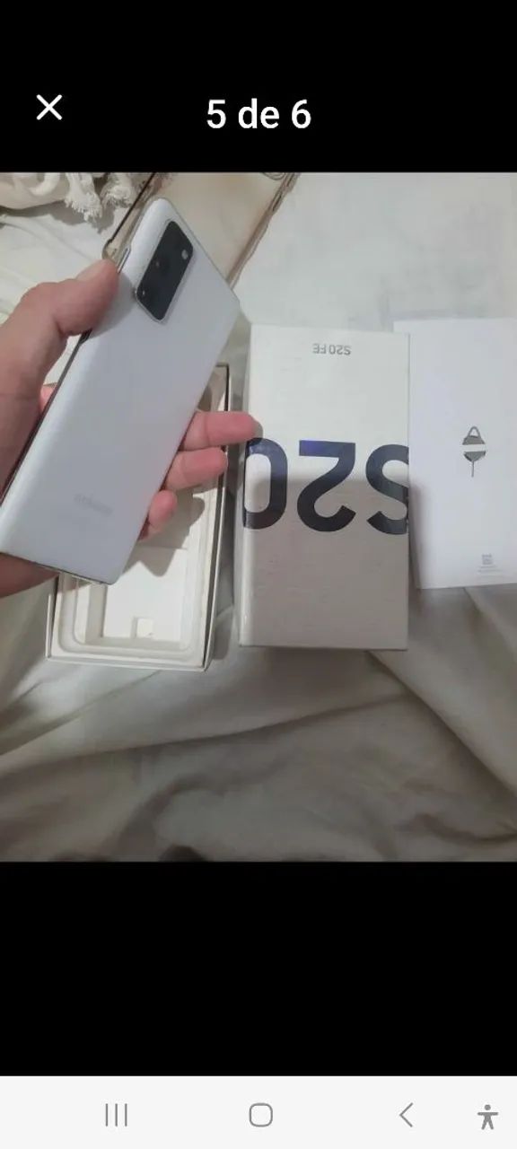 Celular sansung 20fe