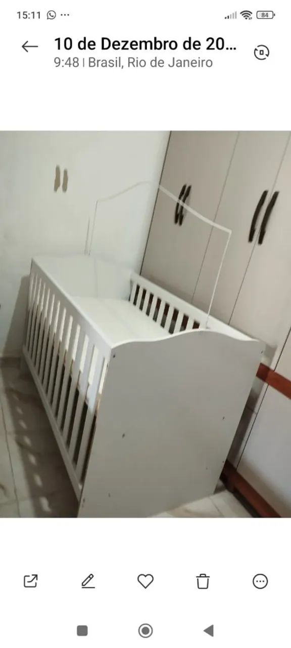 Berço completo 