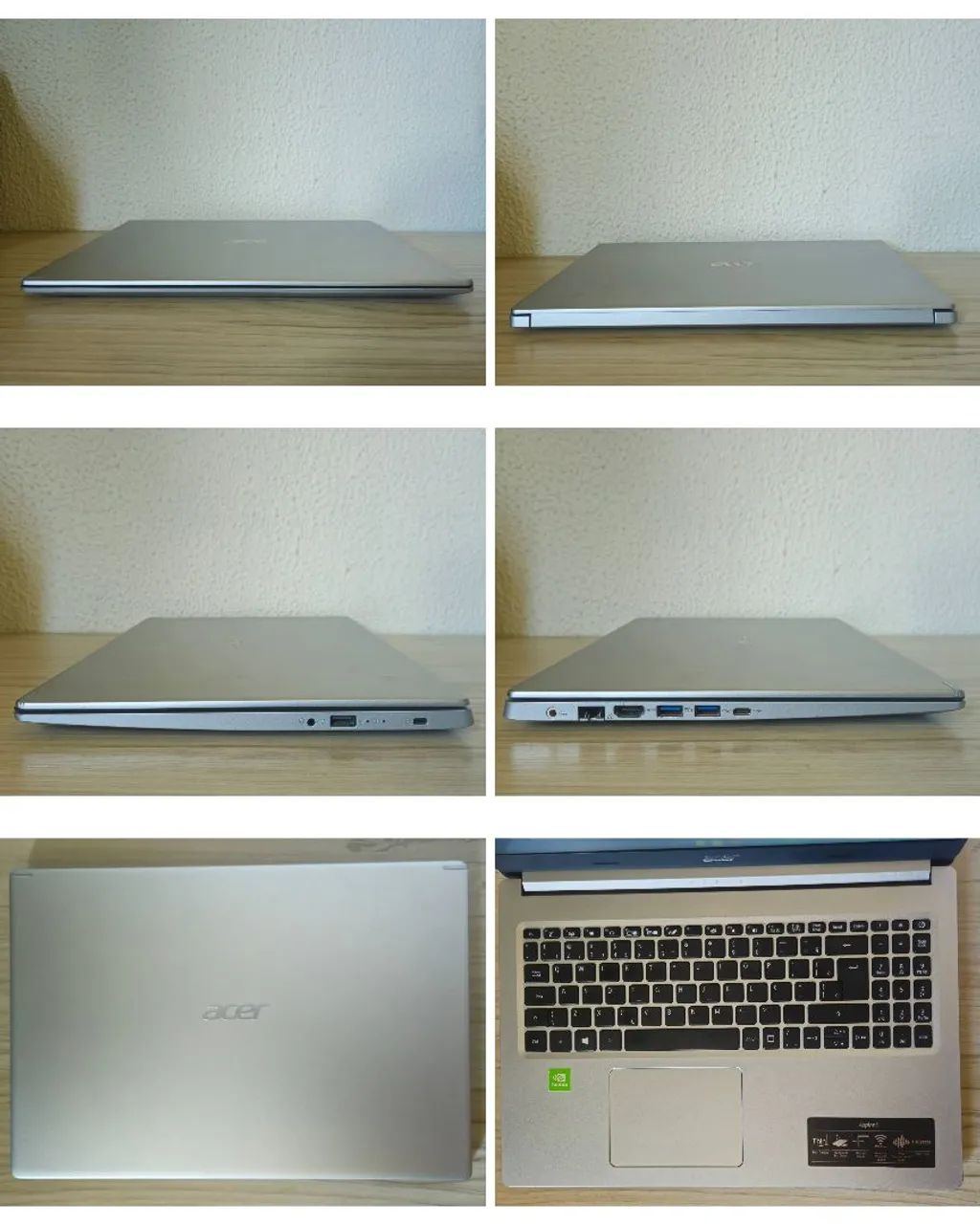 Notebook Gamer Acer com placa de vídeo NVidia e nota fiscal. - Foto 3