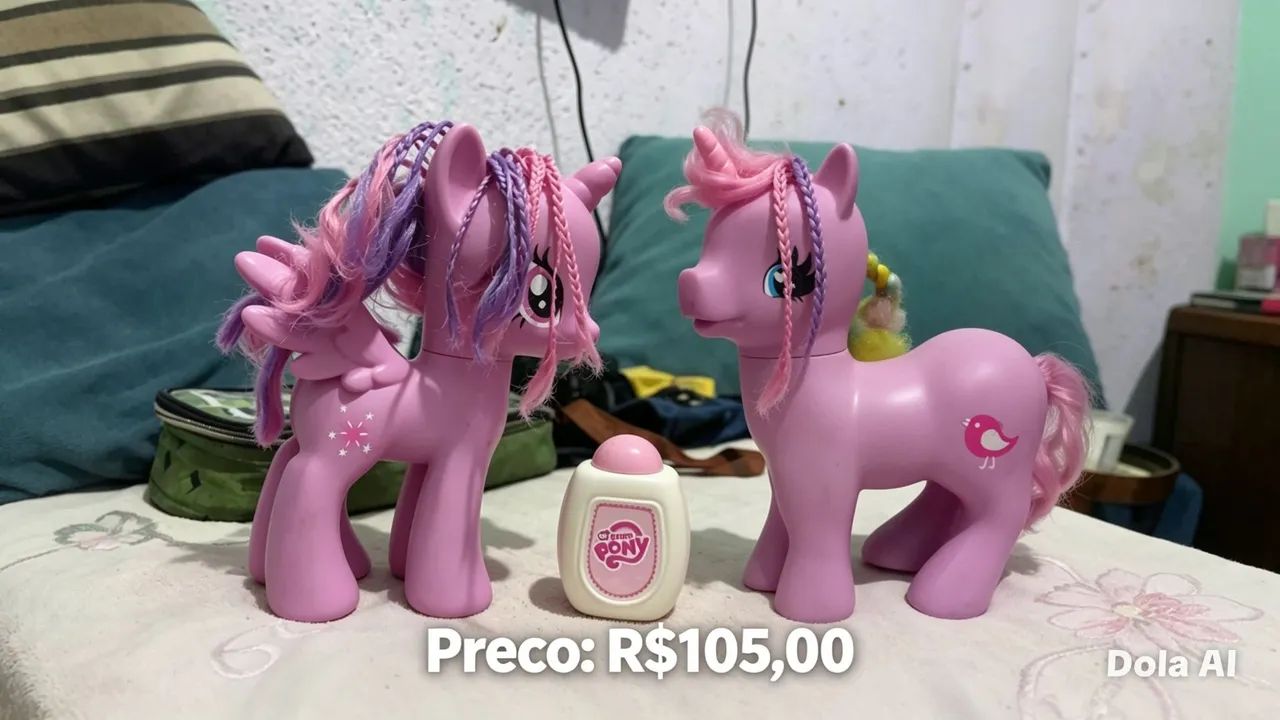 Lote com 2 My Little Pony, 