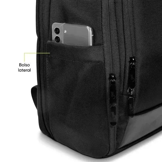 Mochila para Notebook Get Prime Preta 15.6" - Wzetta - Foto 2