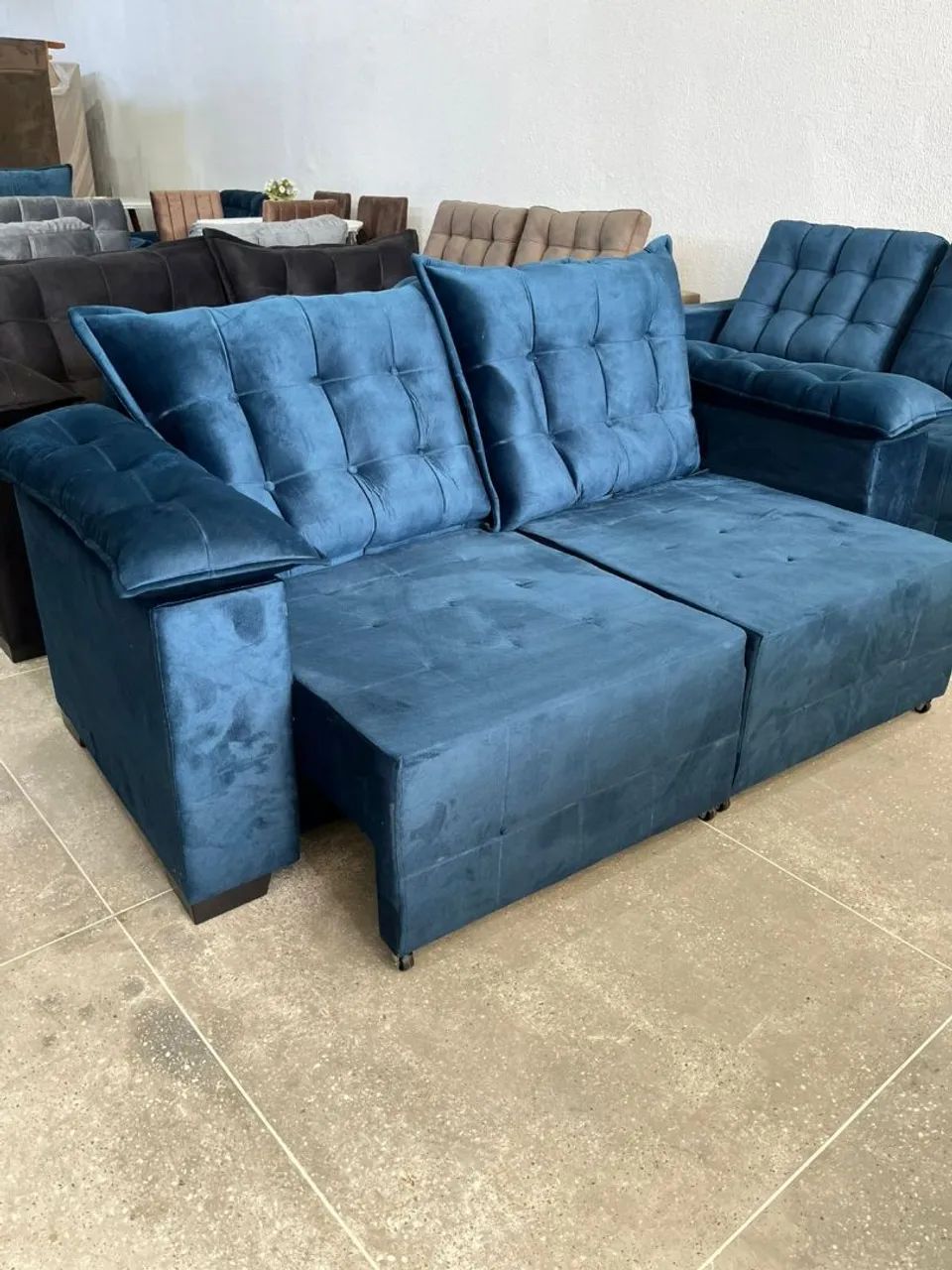 Sofá Retrátil Luxo (Super promoção) - Foto 3