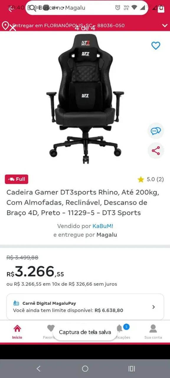 CADERIA GAMER TOP PREÇO MAIS TOP AINDA