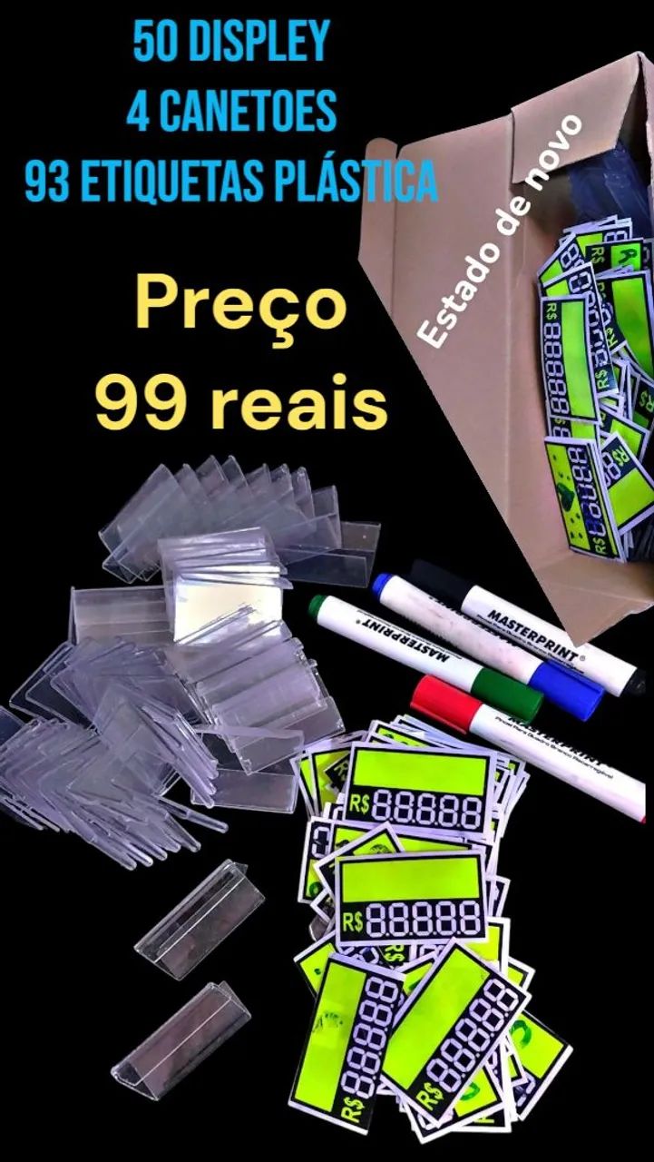 Etiquetas e display